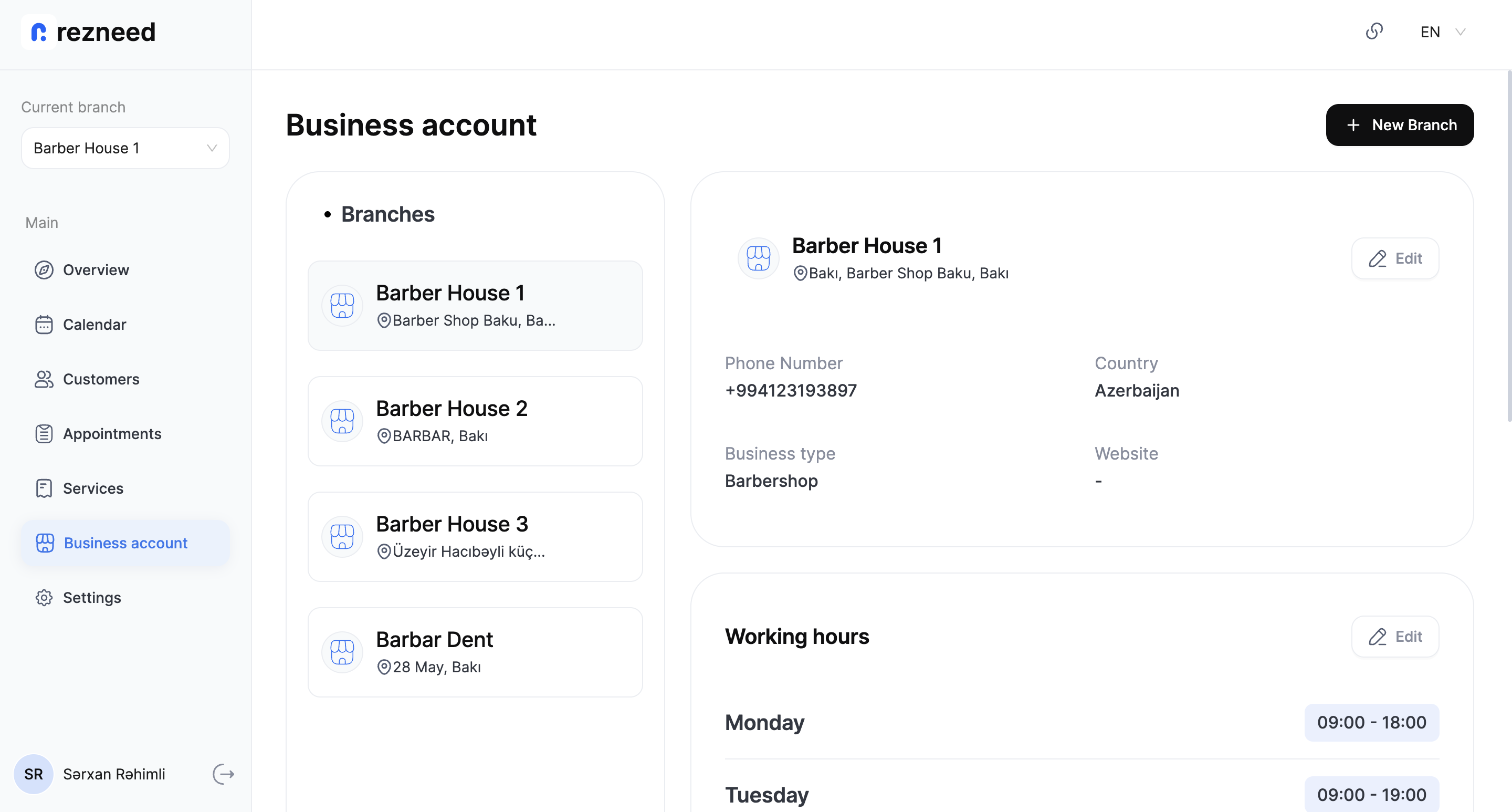 Rezneed | Online Booking System